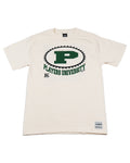 Money Green Circle P  Natural Tee Shirt