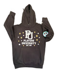 "NEW O LEAN " Black Hoodie w/ White and Gold Logo