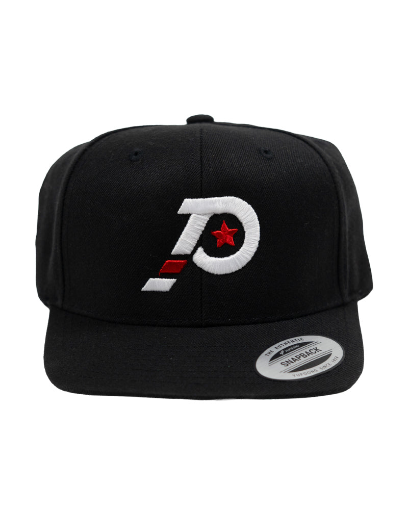 PLAYERS UNIVERSITY "P STAR BLACK SNAPBACK