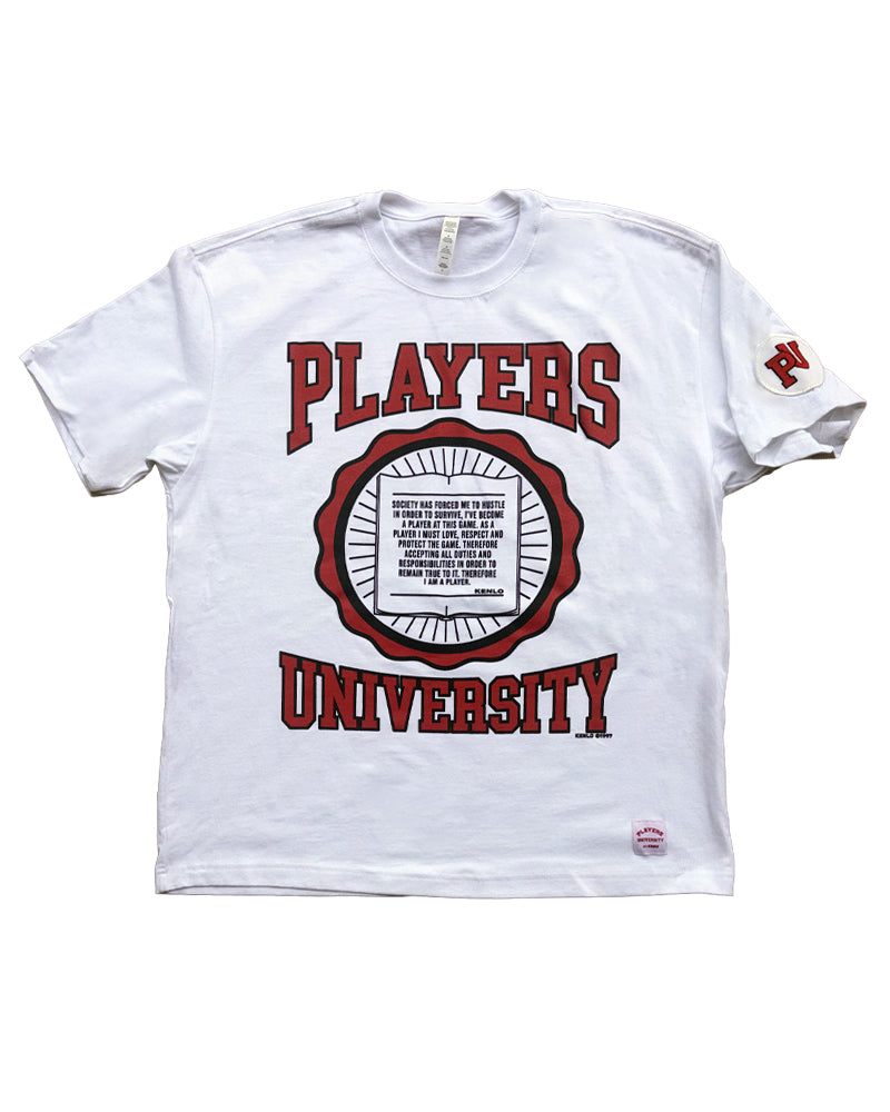 THE ORIGINAL PLAYERS TEE REDDY RED VERSION