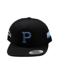 Snap Back Grand Royal P Black Baseball Cap