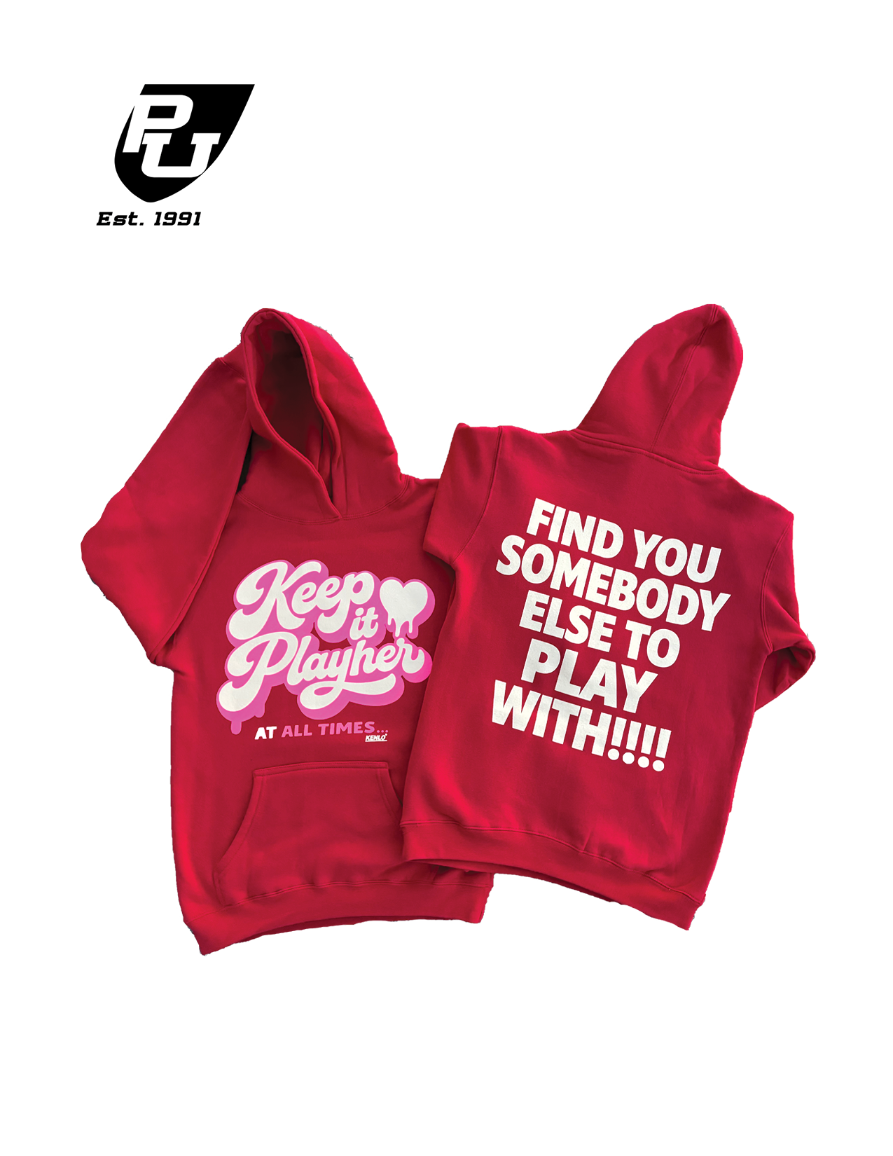 KEEP IT PLAYHER "MY SWEET PINKY" HOODIE